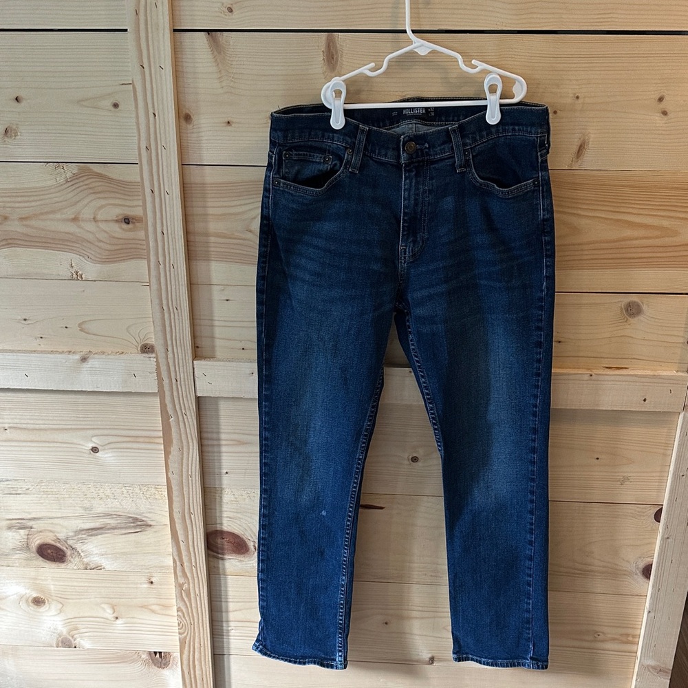 Hollister Classic Blue Straight Jeans